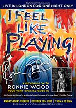 An Evening with Ronnie Wood – I Feel Like Playing